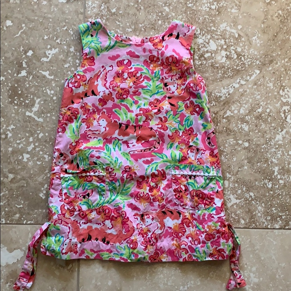 Lilly Pulitzer Call Me Kitty girls shift 2T